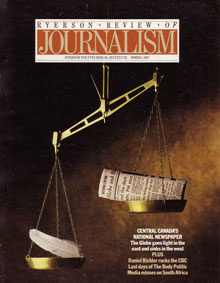 Ryerson Review of Journalism Spring 1987