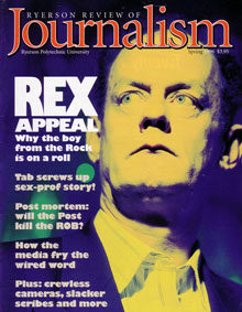 Ryerson Review of Journalism Spring 1996