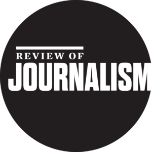 Social media icon for The Review of Journalism.
