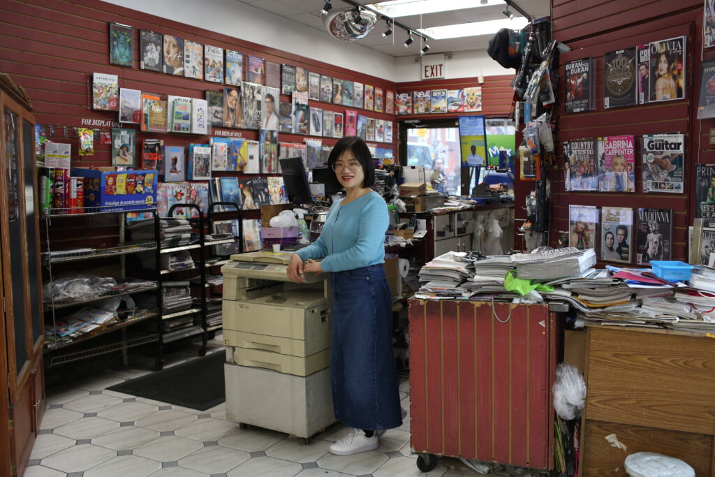 Edith Yang at her store Presse Internationale located at The Annex 537 Bloor Street West 