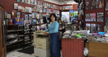 Edith Yang at her store Presse Internationale located at The Annex 537 Bloor Street West