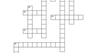 Magazine Madness Crossword