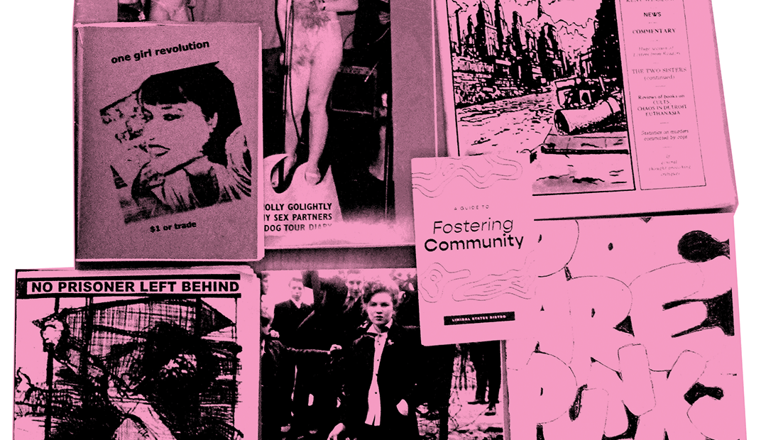 Collage of magazine covers.