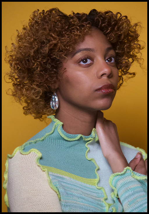 Portrait shot of Malaaya Adams